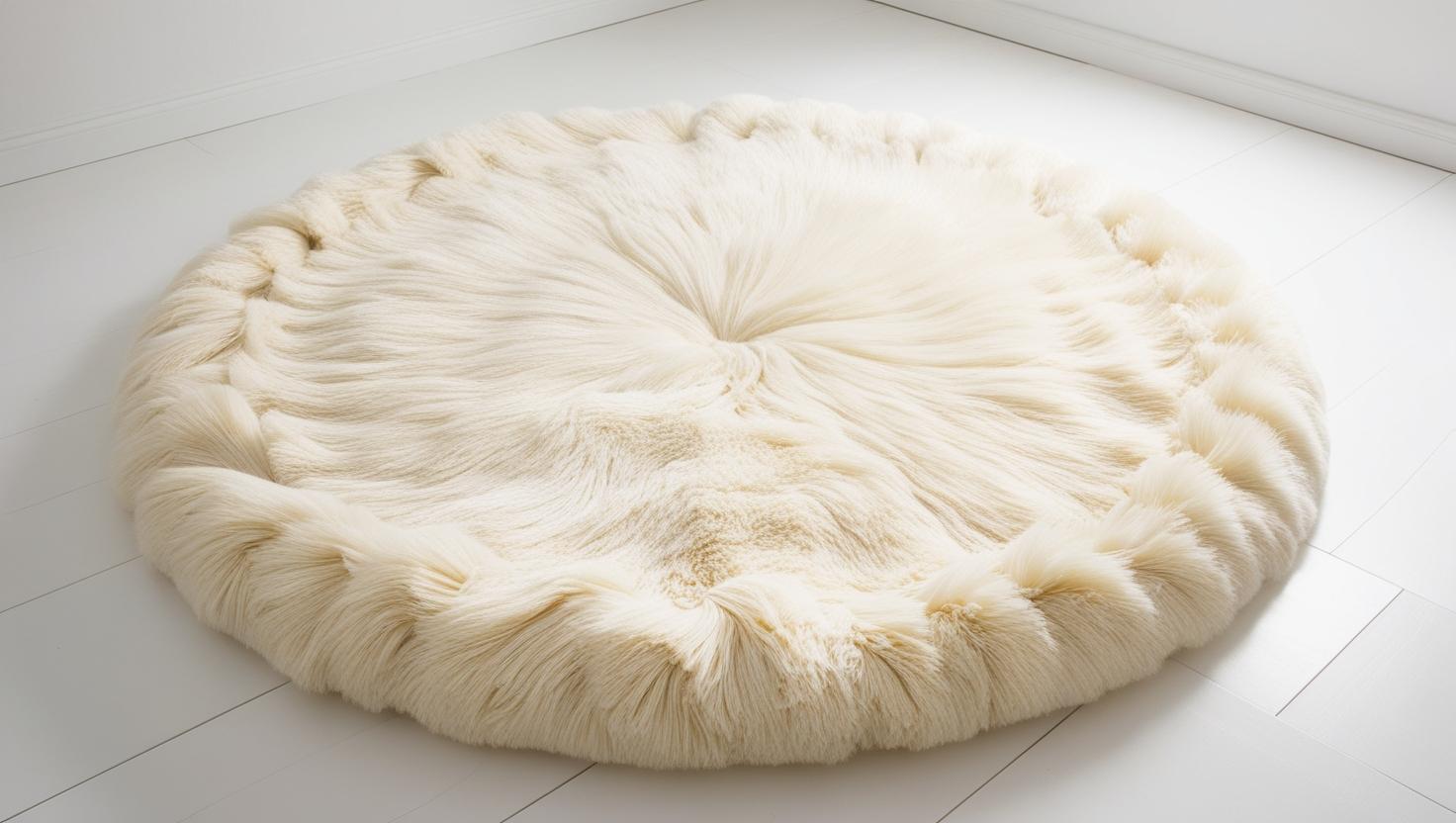 Baby round rug